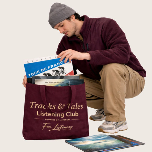 Tracks & Tales Listening Club Tote