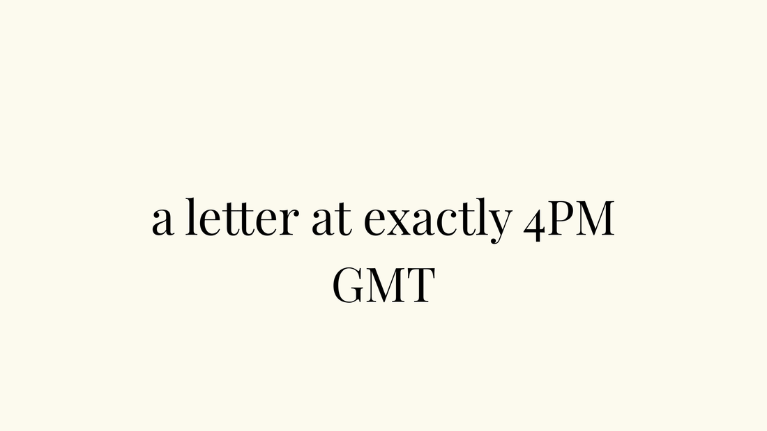 Friday Letters — The People Who Still Read