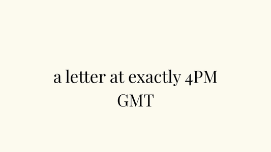 Friday Letters — The People Who Still Read