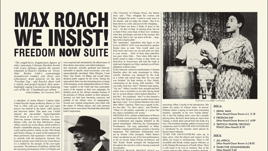 马克斯·罗奇——《我们坚持！自由现在组曲》