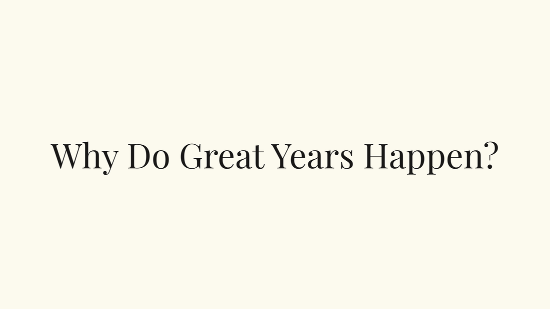Why Do Great Years Happen? — 1959 and the Mystery of Creative Clusters