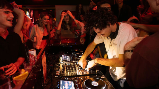 Music For a While — New York City — patient, vinyl-led