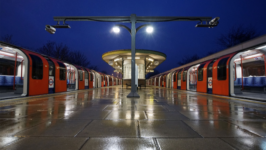 The Rhythm of Rain, the Pulse of Trains